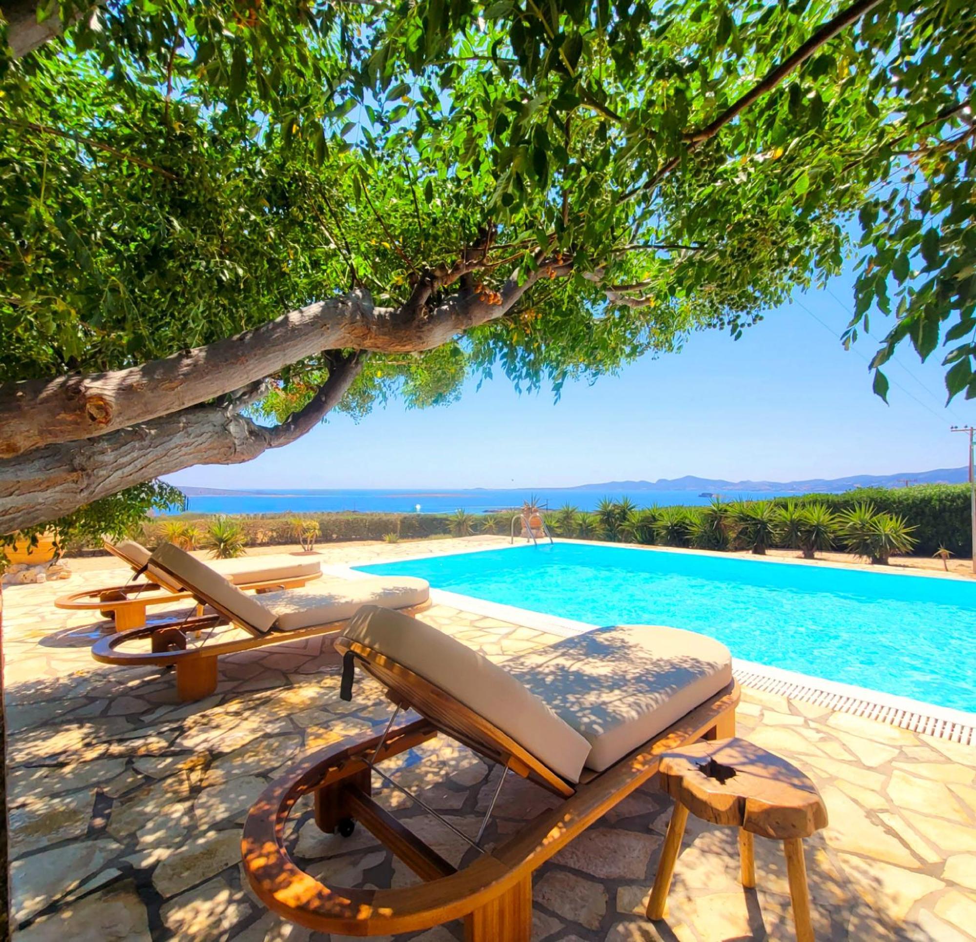 Paros Afrodite Luxury Villas Alikí Exterior foto