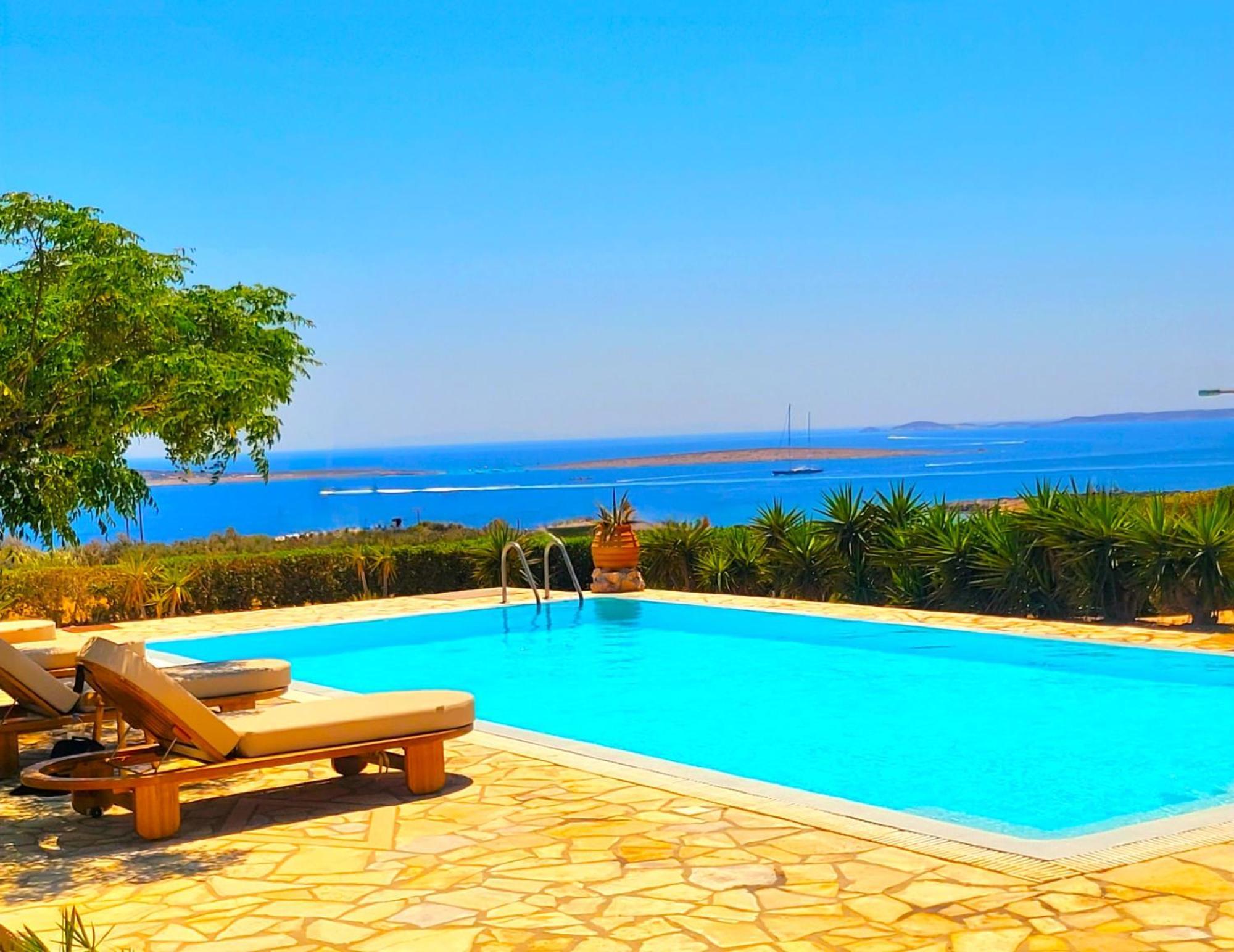 Paros Afrodite Luxury Villas Alikí Exterior foto