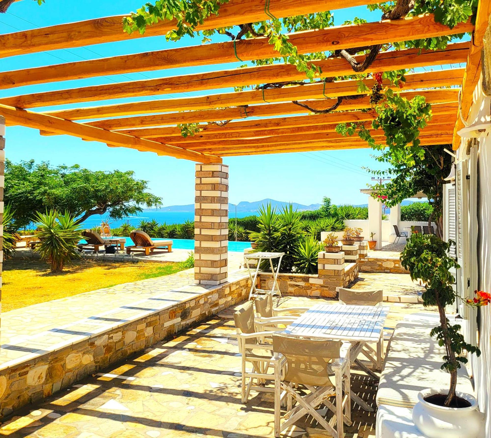 Paros Afrodite Luxury Villas Alikí Exterior foto