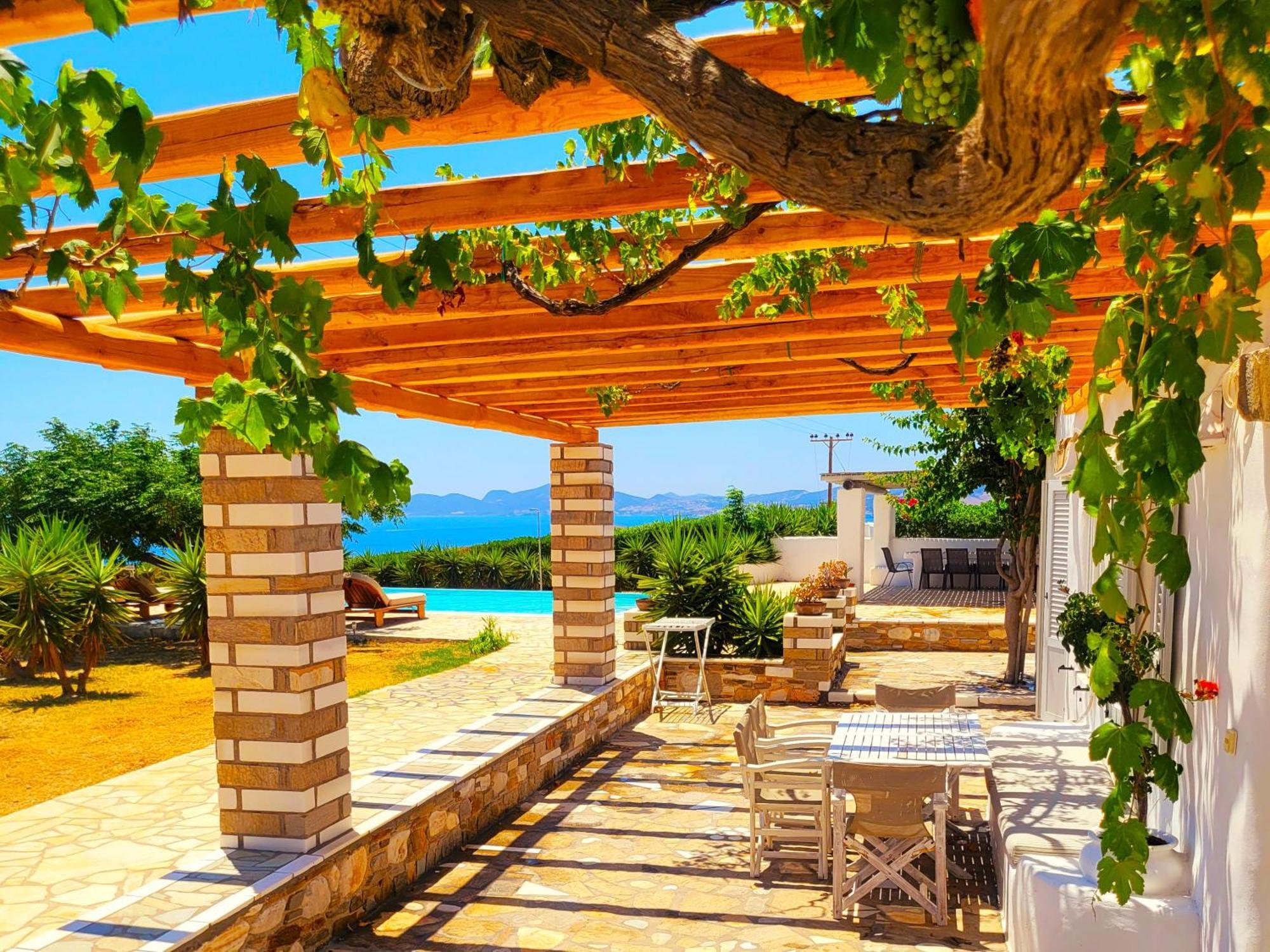 Paros Afrodite Luxury Villas Alikí Exterior foto