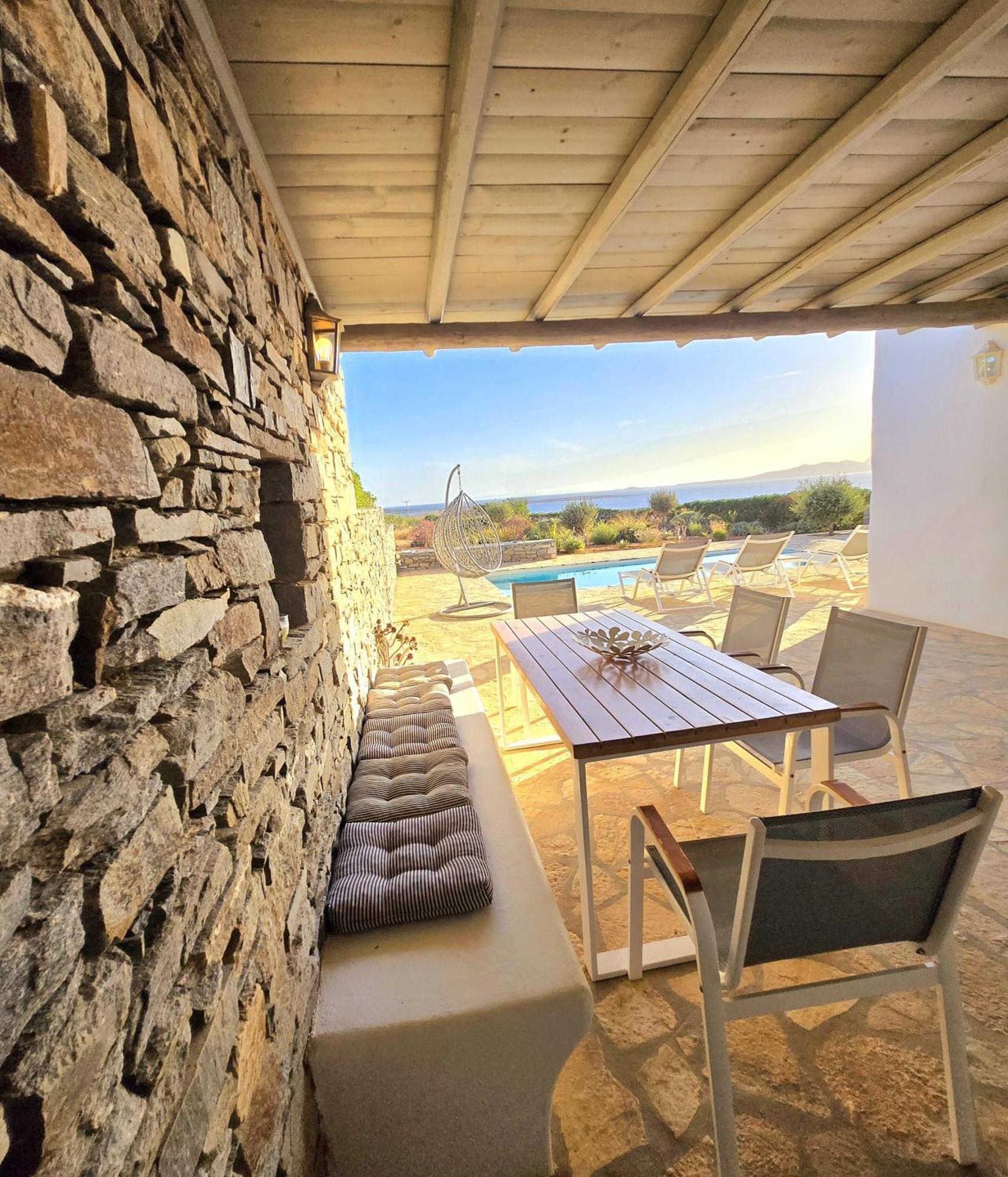 Paros Afrodite Luxury Villas Alikí Exterior foto