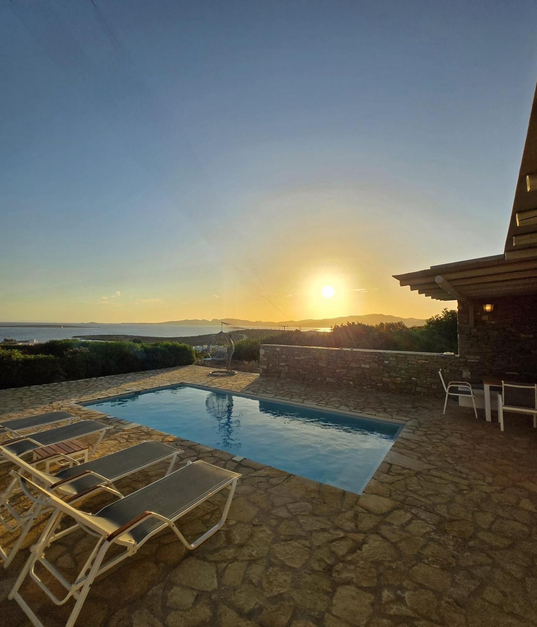 Paros Afrodite Luxury Villas Alikí Exterior foto