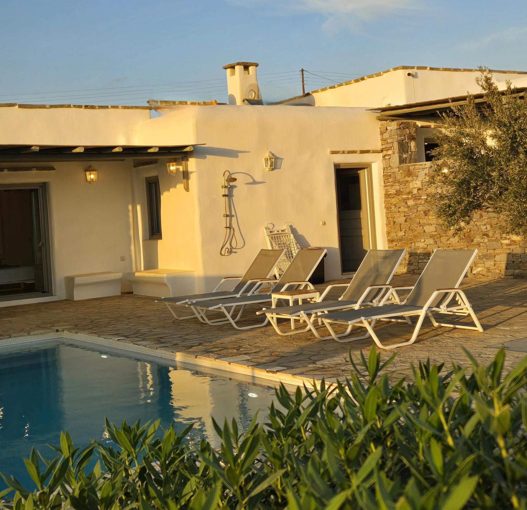 Paros Afrodite Luxury Villas Alikí Exterior foto